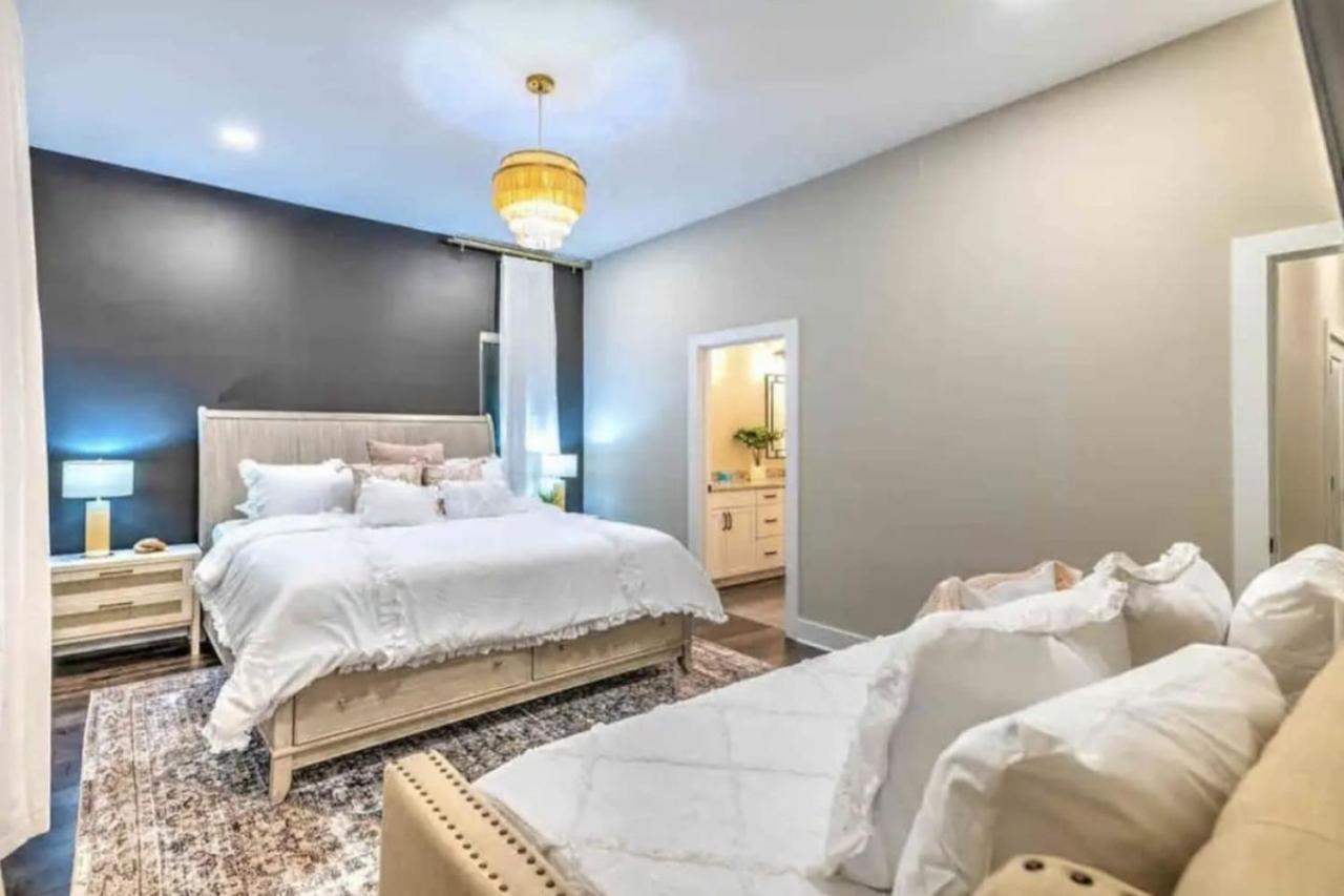 Luxury Four-Story Home, Rooftop Deck With Views, Pingpong! Sleeps 12! Nashville Ngoại thất bức ảnh